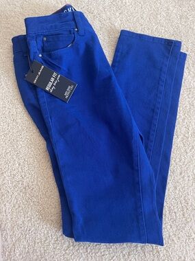 NWT DKNY Jeans Royal Blue Regular Fit Jeans